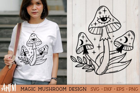 Download Magic Mushrooms Outline SVG Clipart - Outline svg clipart Collection